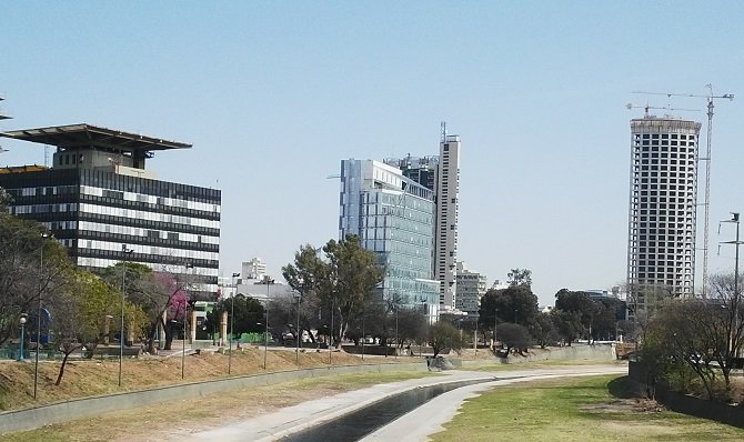 Trabajo realizado a Banco de Galicia y Buenos Aires en Córdoba, Argentina