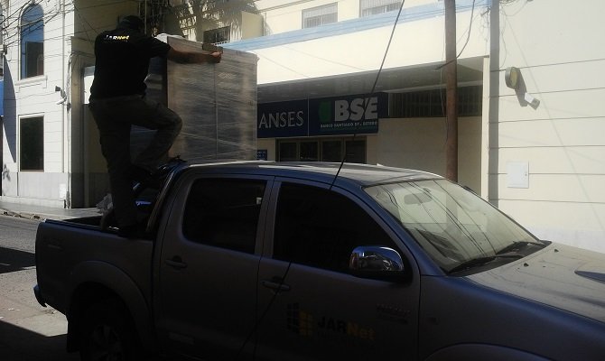 Trabajo realizado a Banco Santiago del Estero en Santiago del Estero, Argentina