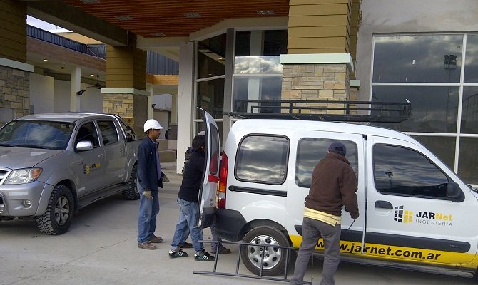 Trabajo realizado a Banco Santiago del Estero en Salta, Argentina