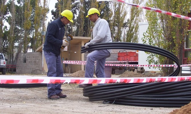 Trabajo realizado a Comisión Nacional de Energía Atómica en Chubut, Argentina