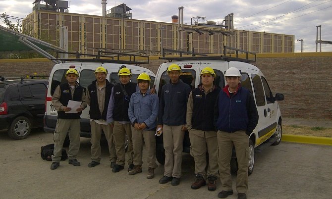 Trabajo realizado a CTG Central Térmica de Gúemes en Salta, Argentina