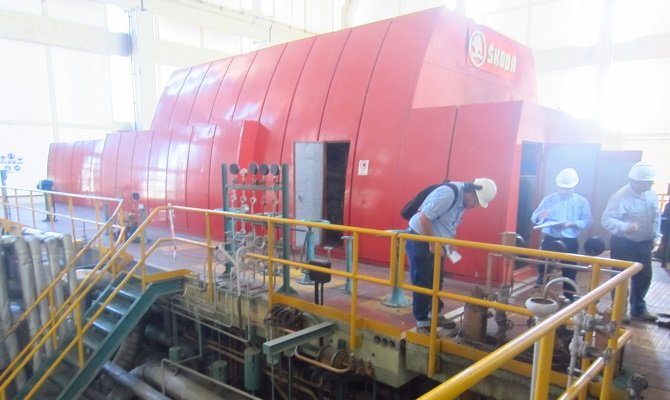 Trabajo realizado a CTG Central Térmica de Gúemes en Salta, Argentina