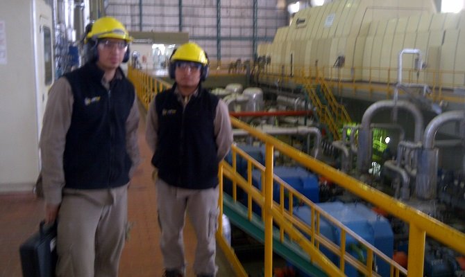 Trabajo realizado a CTG Central Térmica de Gúemes en Salta, Argentina